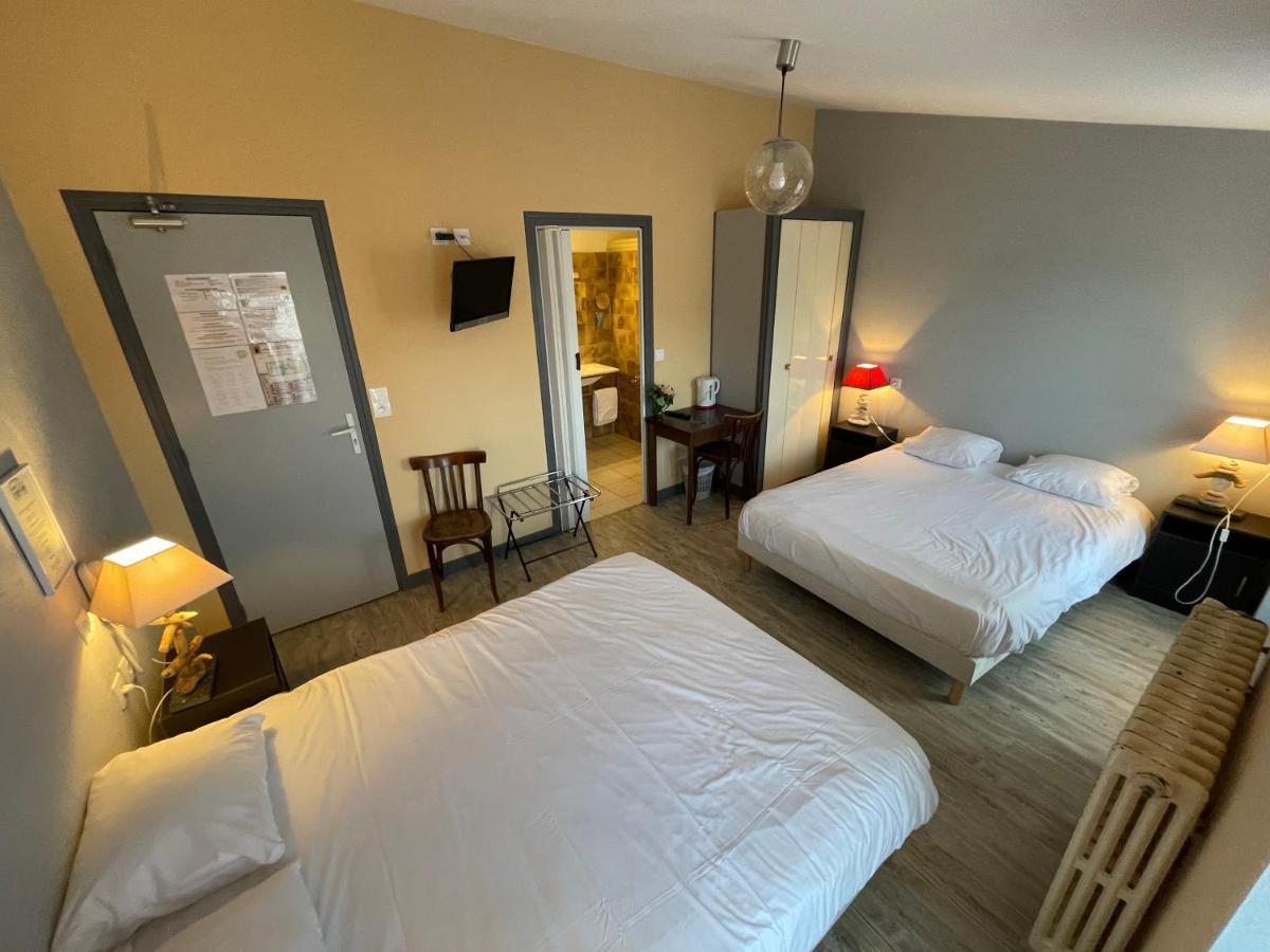 Logis Hotel Le Terminus ブルスフラン エクステリア 写真